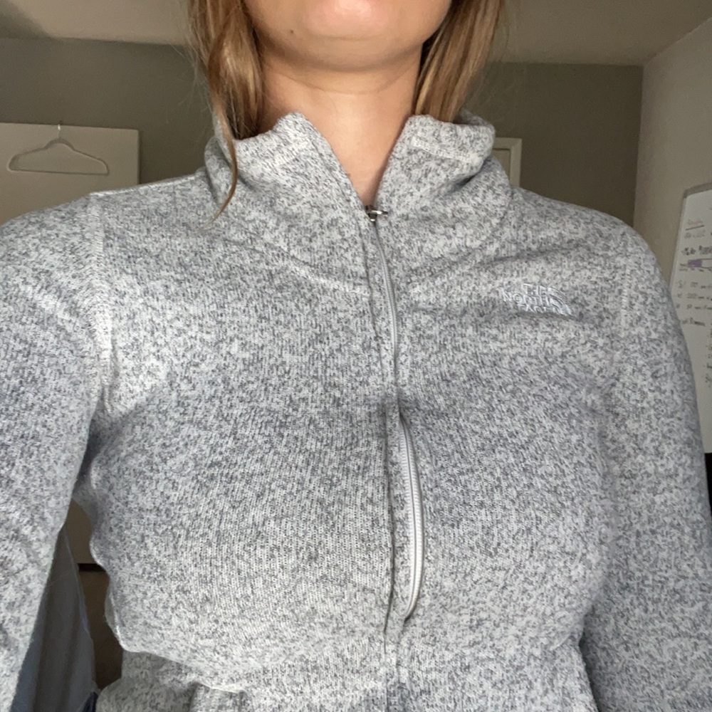 NORTH FACE XS ZIP UP JACKET